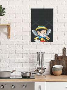 Kawss Kawaii Kaw Canvas Poster Cover With Decoration. A Perfect Choice For New Year's, Thanksgiving And Christmas And Also A Perfect Work Of Art For Decorating Rooms Kitchens Living Rooms Halloween Bathrooms Homes Walls And Bedrooms - 無框 - 查看 3