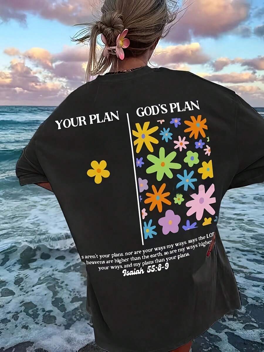 Women T-Shirts - Black - View 1
