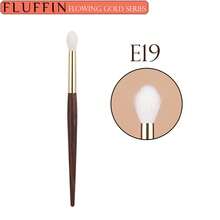 1支 FLUFFIN E19 山羊毛扎染刷，火焰色，适用于眼影、鼻影、高光晕染，铜玫瑰木色，高级化妆刷，眉刷，眼影刷，赠品 - 紅木色 - 查看 9