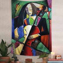 Artist Pablo Picasso Tapestry Art Printing Japanese Wall Tapestry Anime Wall Hanging Home Decor - z3 - 查看 9