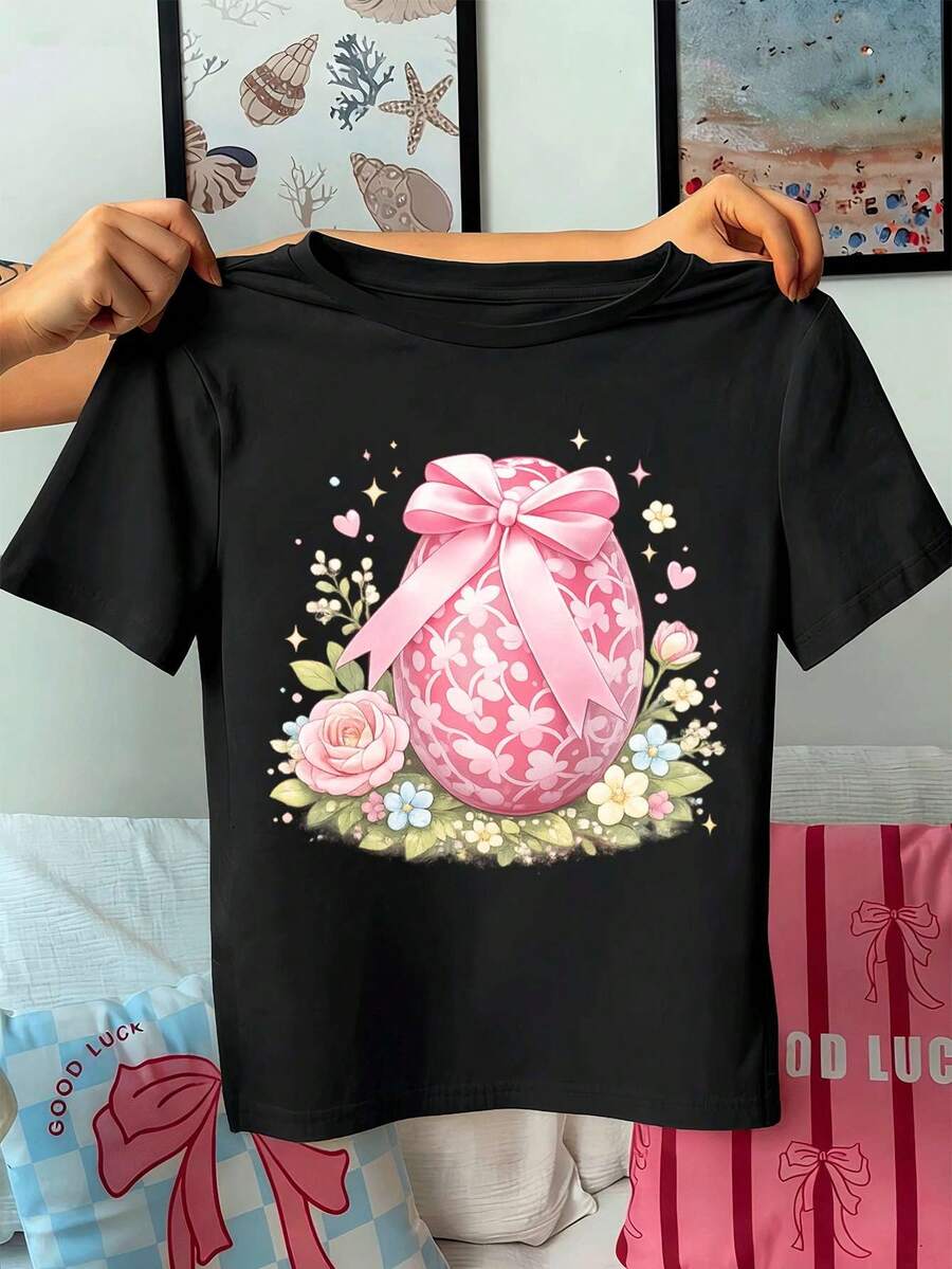 Women T-Shirts - Black - View 1