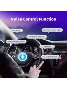 Adaptador inalámbrico Android Auto 2 en 1 - Compatible con protocolo USB-C/PD, Plug and Play, baja latencia, soporte de conectividad inalámbrica, interfaz USB-C (5V), compatible con sistemas iOS 10+ y Android 11+, receptor de automóvil, adecuado para teléfonos inteligentes y vehículos, adaptador inalámbrico para una experiencia de entretenimiento en el automóvil sin problemas, sin cables necesarios, configuración sencilla, salida de audio mejorada - negro - Ver 9