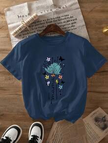 Women T-Shirts - Black - View 10
