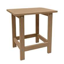 Meluvici - Mesa auxiliar para exteriores mesa auxiliar HDPS Adirondack individual resistente a la intemperie mesa para silla Adirondack mesa auxiliar exterior para patio piscina cubierta porche - Caso - Ver 8
