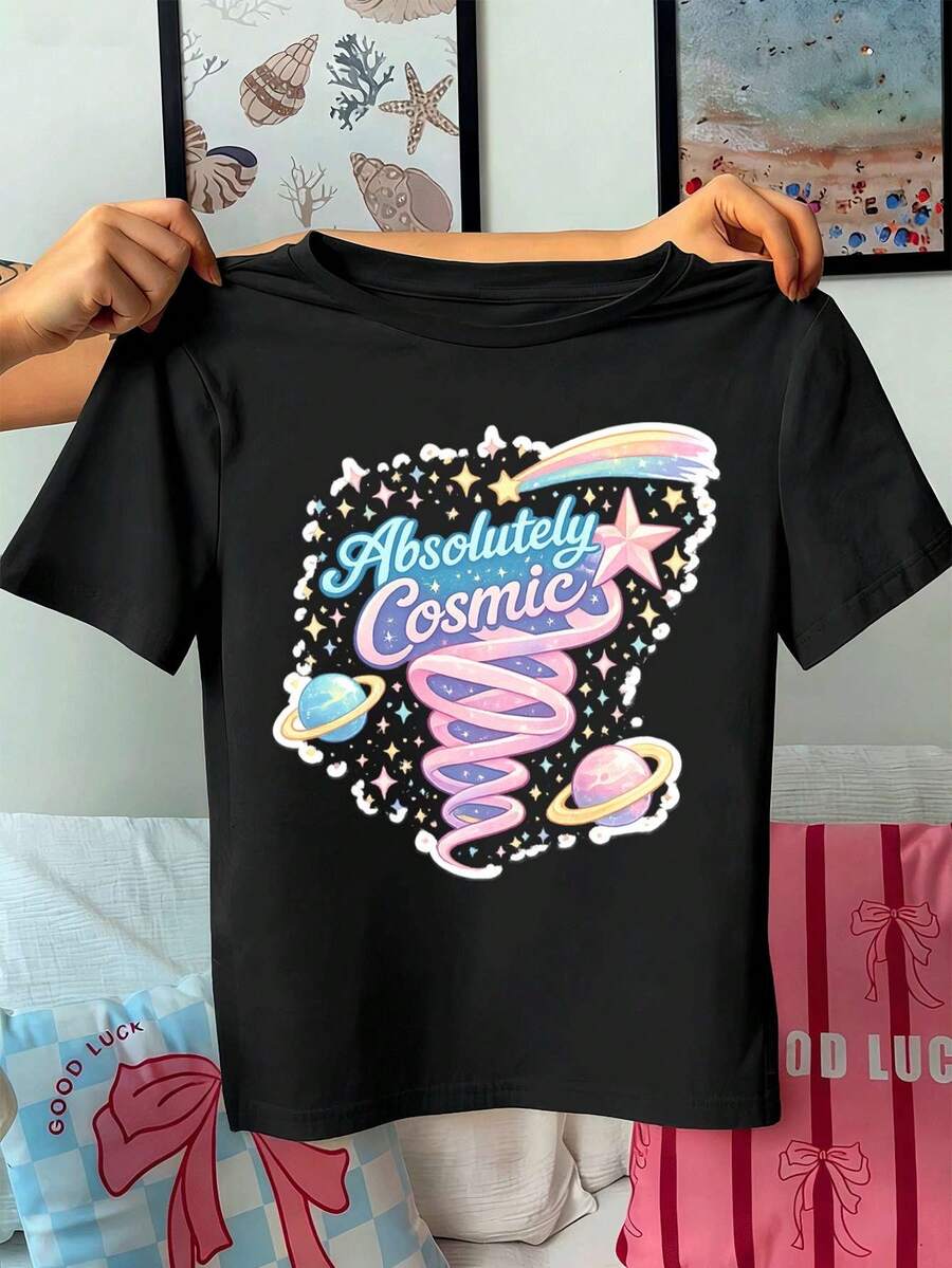 Women T-Shirts - Black - View 1