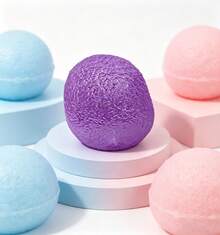 Squeeze Toy, Squeeze To Relieve Stress, Candy Ball, Popular Office Pop-Up Toy, Maltose Ball Fun. - Purple - View 7