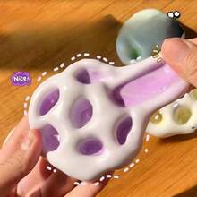 1 món đồ chơi Mochi mềm dẻo, đồ chơi bóp giảm căng thẳng, quà tặng văn phòng. - Nhiều màu - Xem 5