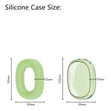 Set Casing Pelindung Silikon Kompatibel dengan Max, Casing Pelindung Silikon Lembut Transparan, Penutup Pelindung TPU, Casing Pelindung Silikon Terbaru, Penutup Pelindung Silikon, Tahan Air, Tahan Debu, Anti Sidik Jari, Tahan Gores, Anti Jatuh, Perlindungan Menyeluruh 360°, Cangkang Pelindung Headphone Silikon Transparan, Penutup Ikat Kepala Silikon, Bahan Silikon Lembut, Lebih Nyaman, Tahan Lama dan Mudah Dibersihkan, Tersedia Berbagai Warna, Hadiah yang Bagus - MultiWarna - View 8