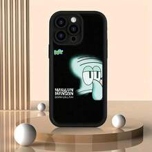 SpongeBob SquarePants Funda Divertida S-Squidward para 12111314151617MaxProPlusArMn, Antigolpes, Antideslizante, de Silicona Suave 17Air - 4 - Ver 9