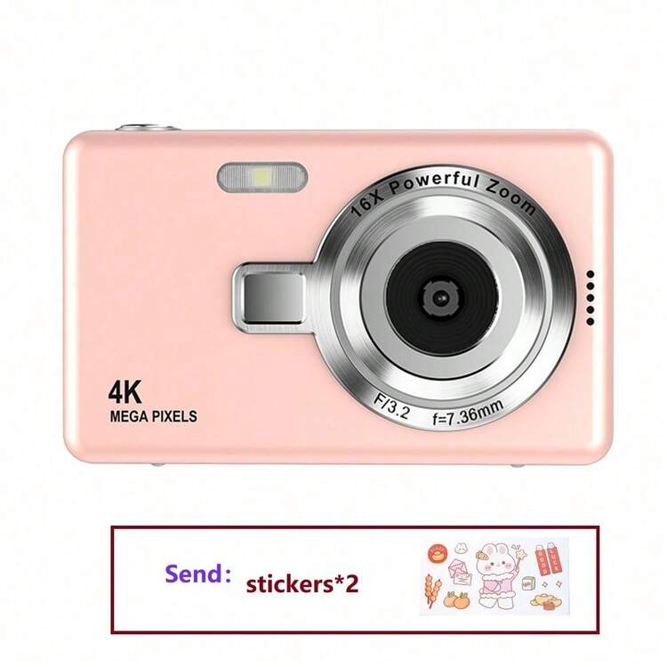 2.4インチデジタルカメラ: 50MP、16倍デジタルズーム、コンパクト