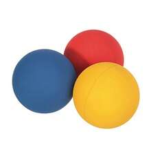 Best Sell-Racquetball Squash 5.5cm/ 2.17" Rubber 1 Red 1 Blue 1 Orange Balls In A Net 65-70% Rebound Rate Highly Visible For Racquetball Game Practice Training - 5.5cm / 2.17" (Pack Of 2) - View 9