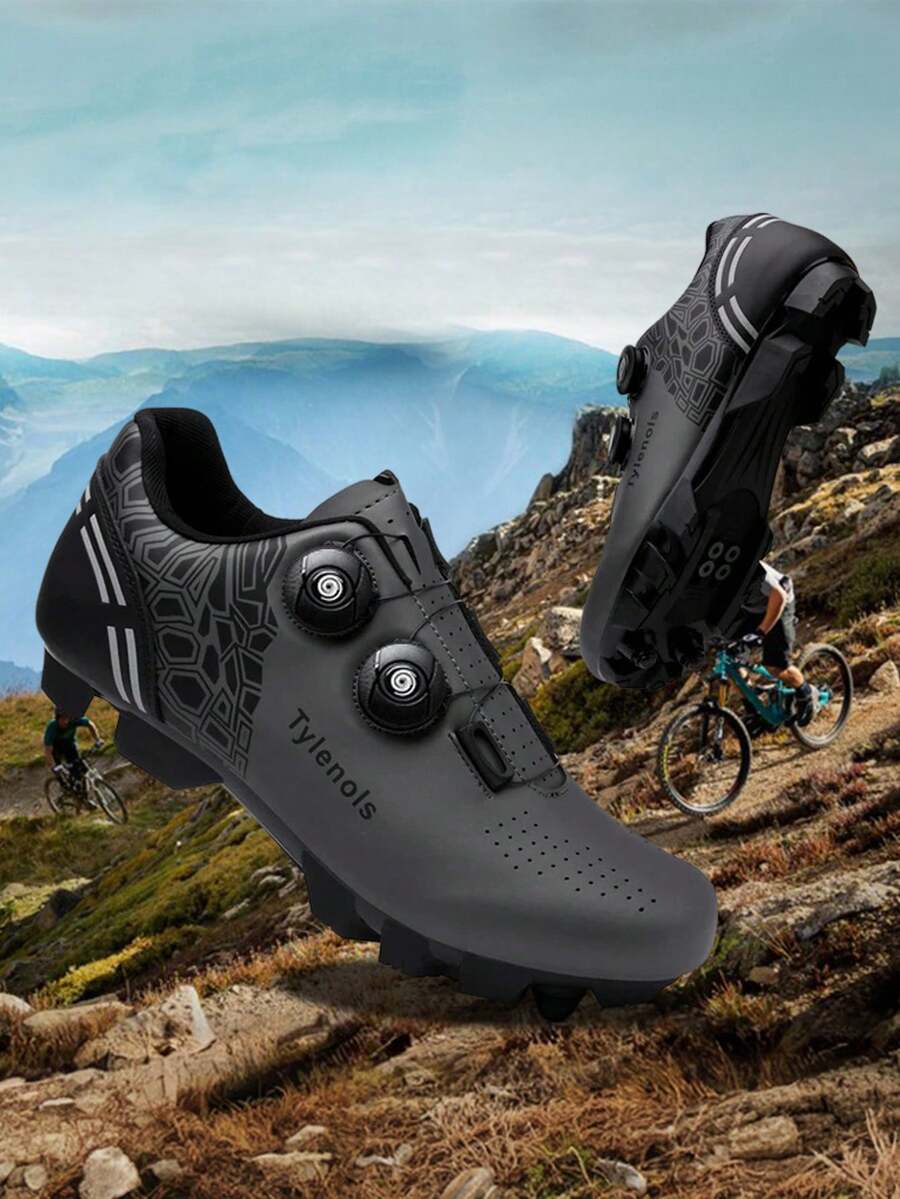 Giày đạp xe thoáng khí MTB dành cho nam và nữ, giày đạp xe địa hình, giày thể thao đường trường, giày đạp xe SPD, giày đạp xe chuyên nghiệp dành cho nam và nữ, giày đua xe đạp địa hình đế bằng, giày MTB có đinh.