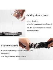 3 Pairs Non-Slip Yoga Socks, Long Grip Socks For Yoga, Pilates, Ballet, With Anti-Slip Particles - Multicolor - View 5