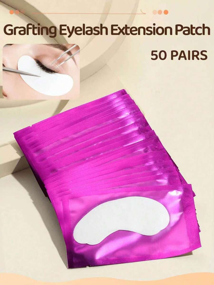 150 Cặp Miếng Dán Nối Mi, Miếng Dán Gel Nối Mi, Miếng Đệm Nối Mi, Miếng Dán Nối Mi Dưới, Miếng Dán Mắt Không Xơ, Dụng Cụ Nối Mi, Dùng Cho Nối Mi, Miếng Bảo Vệ Cách Ly Cho Mi Nối - Nhiều màu - Xem 1