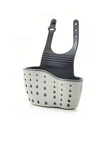 Sink Hanging Drain Basket, Kitchen Sink Organizer Rack, Soap Sponge Drainer, Double-Layer Hanging Basket, Suction Cup Storage Rack, Kitchen Sink Accessories, Dishwashing Essentials, Kitchen Christmas Decor - A - View 14