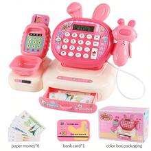 Cash Register Toy For Girls Boys, Pretend Play For Kids Age 3-5, Learning Cash Register Toy With Scanner, Play Money & Pretend Credit Card, Pretend Play Shopping Store Playset, Educational Preschool Activities - Multicolor - View 13
