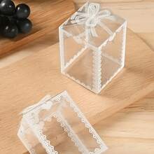 20pcs Transparent Butterfly Pattern Gift Boxes, Printed Butterfly Design Gift Boxes, Candy Packaging Boxes, Holiday Party Supplies, Small Business Supplies, Packaging Boxes, Wedding Decorations, Gift Boxes, Wedding Supplies, Wedding Favors, Gift Boxes - View 6