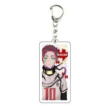 Blue Lock Anime Acrylic Keychain, Isagi Yoichi, Bachira Meguru, Chigiri Hyoma, Kunigami Rensuke Pendant, Bag Hanging Ornament, Backpack Decor, Car Key Charm, Collection Gift For Anime Fans - 15505 藍色監獄 - 查看 6