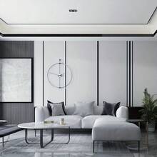 1 Roll 393.7 Inch Thick Metal Frame Frosted Beautiful Seam Frame Sticker, Removable Thick Black Frosted Edge Strips, Furniture Self-Adhesive Edge Strips Wood Grain, Suitable For Refurbishing Cabinet Door Gaps, Door Frame, Wall Decoration - B - View 10