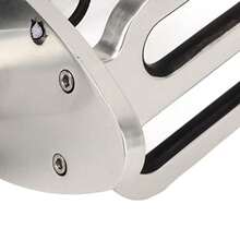 ADenash Soporte para Tabla de Surf Superficie Pulida para Estante de Wakeboard para Tubo de 1 89 Pulgadas 2 36 Pulgadas y 2 48 Pulgadas - Plateado - Ver 7