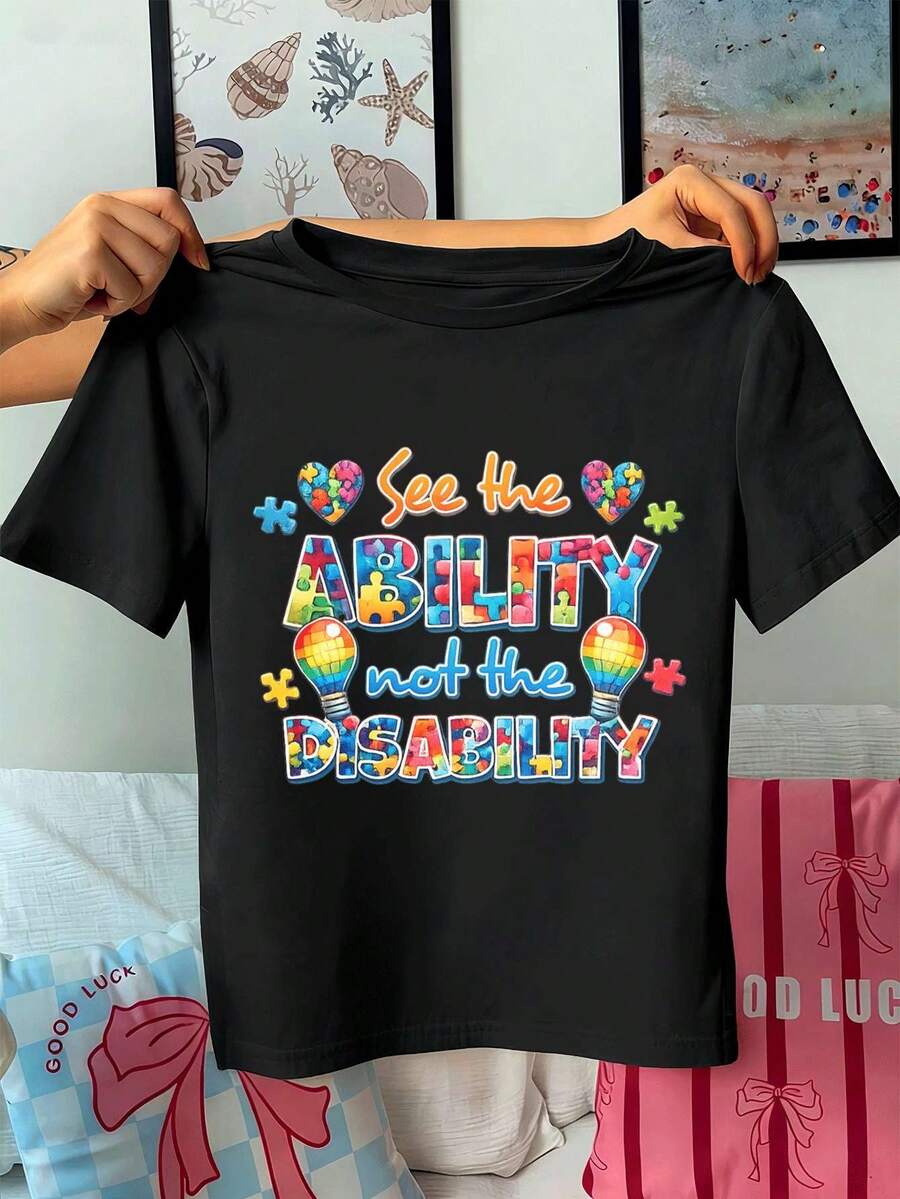 Women T-Shirts - Black - View 1