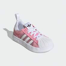 女童 ADIFOM SUPERSTAR 360 C 休闲低帮运动鞋 IH7059 - 淺粉色 - 查看 5