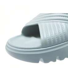 Skechers FOAMIES 女士轻便休闲模压鞋，新款休闲厚底防滑沙滩凉鞋，舒适家居拖鞋 - 薄荷綠 - 查看 5