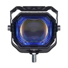 1 pieza Faro LED Heyword diseñado para uso en exteriores, proporciona luz alta, luz baja, efecto de parpadeo y función de ojo de diablo, soporte ajustable. Adecuado para motocicleta, bicicleta eléctrica, scooter, baterías no incluidas - 1 pieza - Ver 11