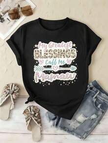 Women T-Shirts - Black - View 2