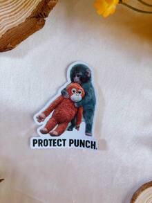 Unique Team Boxing Monkey Stickers, Cute Cartoon Monkey Stickers ...