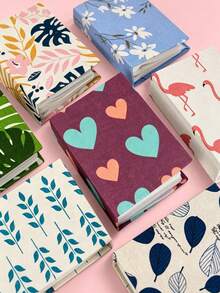 Printed Fabric Photo Album Holds Up To 100 6-Inch Photos - Multicolor - View 11
