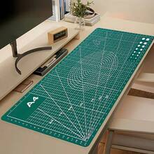 Alfombrilla de escritorio apta para oficina y juegos con base de goma antideslizante y gruesa alfombrilla de ratón antideslizante compatible con PC, portátiles, teclados, para programadores, diseñadores, deportes, accesorio de escritorio de computadora resistente al desgaste - Oficina - Ver 2