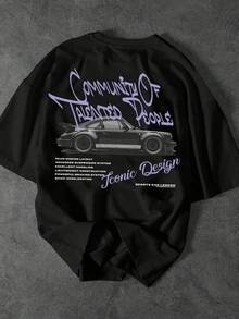 Men Outdoor Tees & Tanks - Black - View 1
