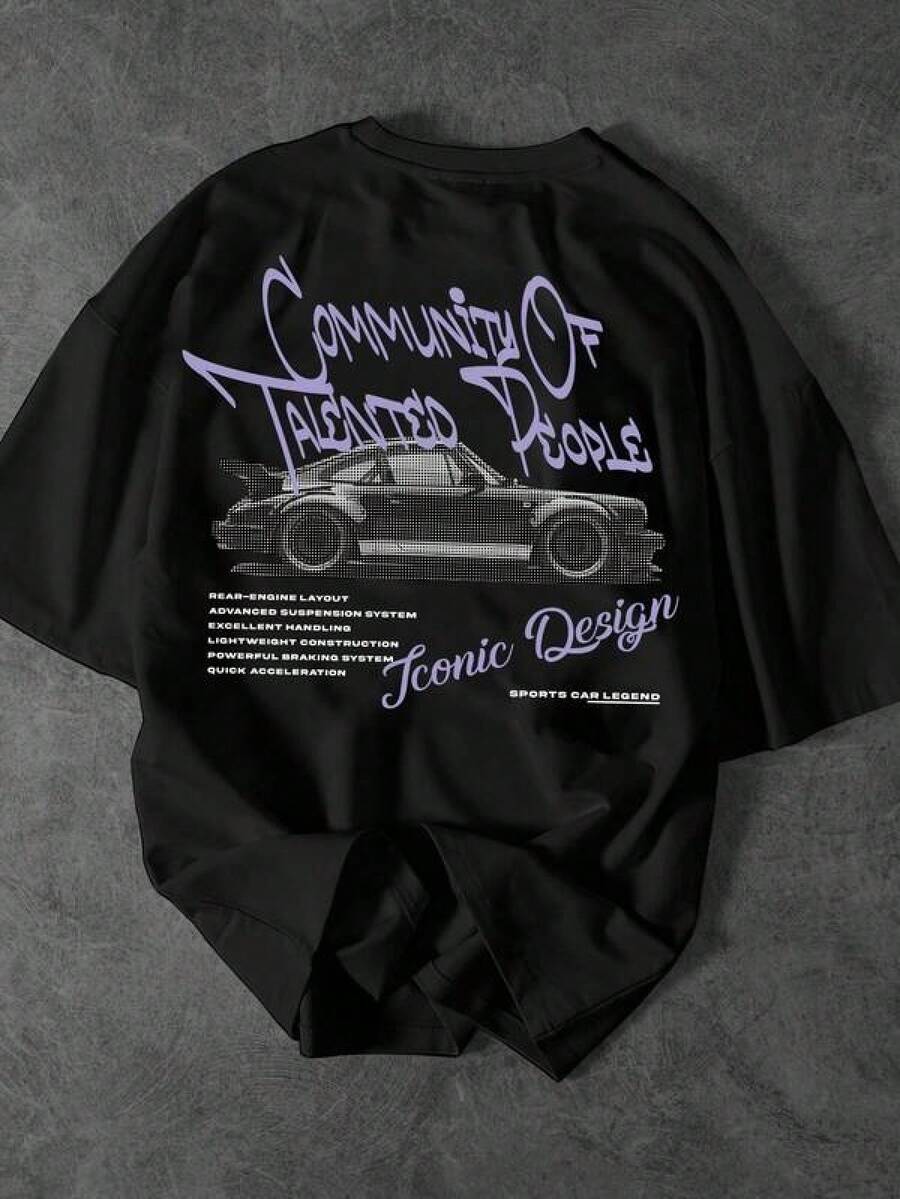 Men Outdoor Tees & Tanks - Black - View 1