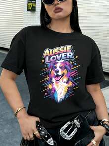 Women T-Shirts - Black - View 2