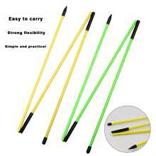 Golf Alignment Stick, Golf Training Aid For Aiming, Putting, Posture Correction, Golf Practice Rod - Green - View 6