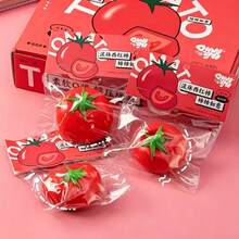 Squishable Tomato Stress Relief Toy, Squishy Decompression Toy - Multicolor - View 5