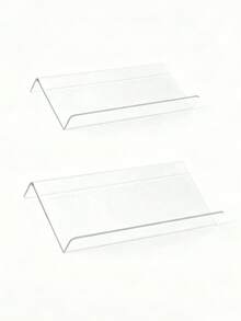1 cái/6 cái Giá đựng gia vị bằng acrylic có thể mở rộng - Dùng cho ngăn kéo nhà bếp, tủ bếp, kệ đựng thực phẩm (Không bao gồm lọ gia vị) - trắng - Xem 10