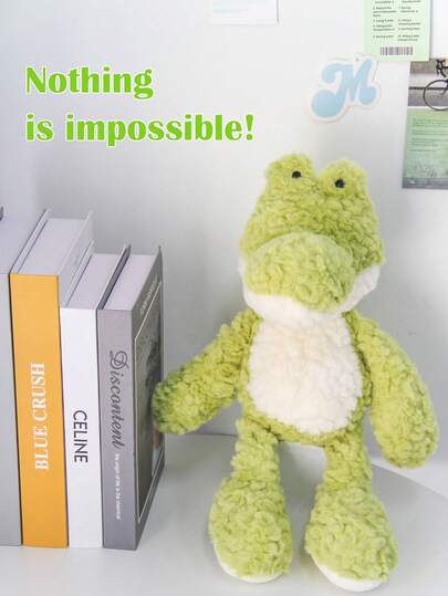 40CM/15.75Inch Green Crocodile Plush Toy, Super Soft Alligator Stuffed Animal, Cute Cuddly Plushie Pillow Cushion, Cozy Sofa Bedroom Living Room Decor, Ideal Birthday Easter Valentine's Day Thanksgiving Gift For Girls Boys & Animal Lovers