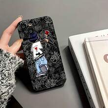 **Graffiti Rose Street Love** phone cases is compatible with Samsung, Apple, VIVO, OPPO, , Transsion, ,  and Honor. Made of TPU silicone, it offers shock and drop protection. - Negro - Ver 6