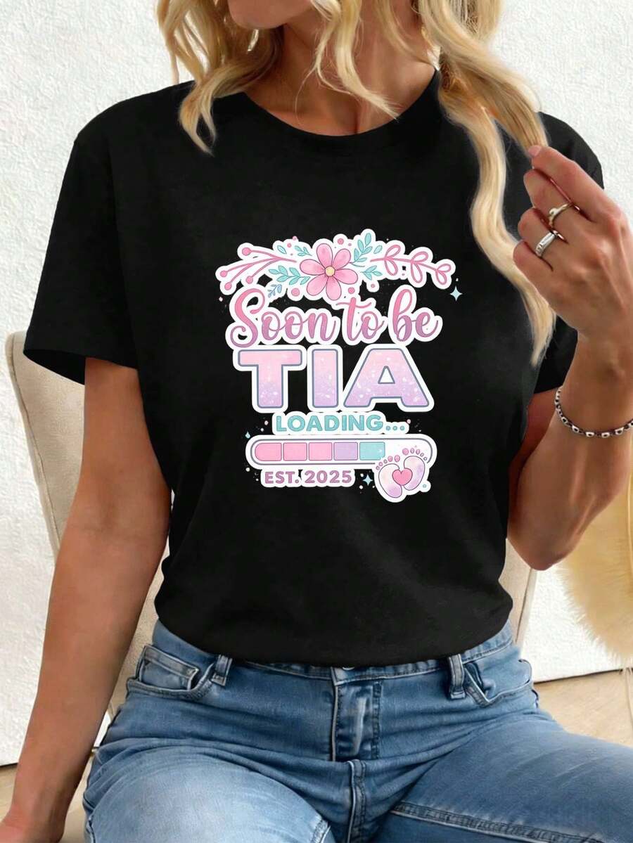 Women T-Shirts - Black - View 1