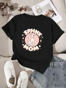 Women T-Shirts - Black - View 2