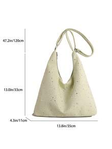 Fashionable Large Tote Bag For Women, New Design Shoulder Bag, Chic Handbag - Green - View 2