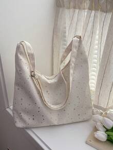 Fashionable Large Tote Bag For Women, New Design Shoulder Bag, Chic Handbag - White - View 10