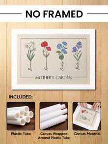 Catygift 客製化家庭花卉牆飾 個性化姓名家居裝飾 週年紀念 生日 婚禮 入厝禮物 辦公室 花園裝飾 秋季裝飾 - As Shown - 查看 7