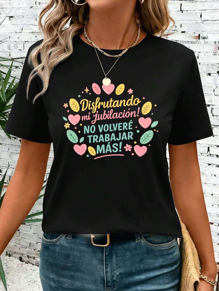 Women T-Shirts - Black - View 1
