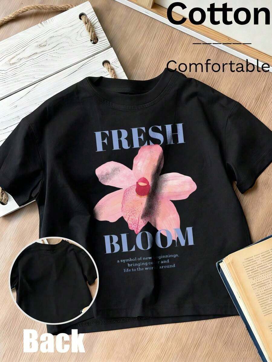 Women T-Shirts - Black - View 1