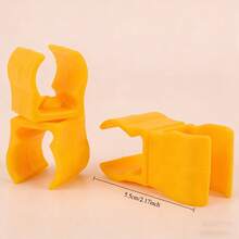 3pcs Adjustable PE Plastic Sign Clamps - Suitable For Soccer Goal Posts, Sports Field Markers, Sports Equipment Organization - Multicolor - View 3