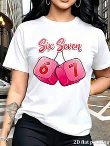 Women T-Shirts - 白色 - 查看 2