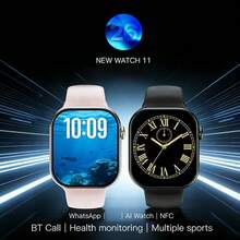 PANDA 1.85" HD Full Touch Screen Smart Watch, Unisex, IP68 Waterproof, Supports Calling, Pedometer, Calorie Counting, Multiple Sports Modes, Message & Call Notifications, Multi-Functional Smartwatch For Android/IOS, Christmas Gift - Black - View 3